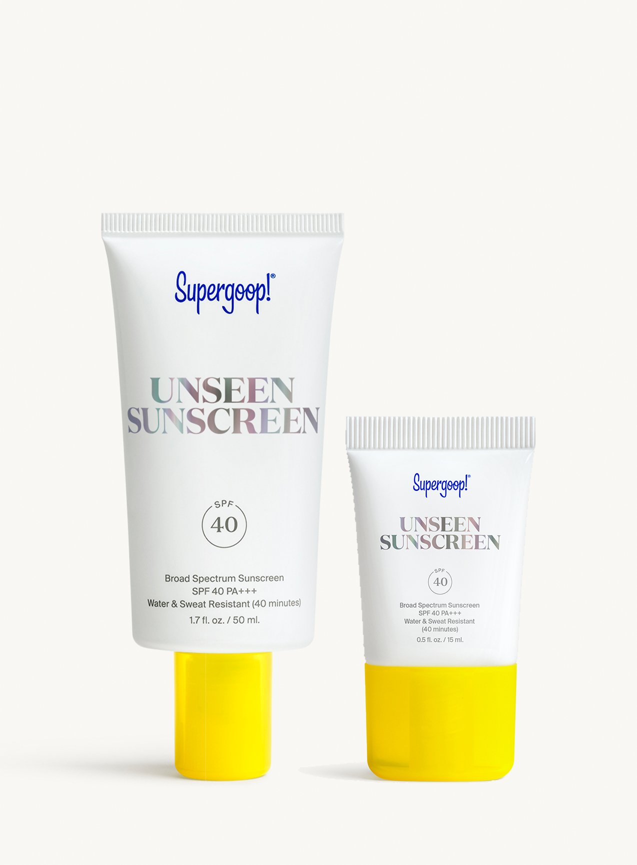 Supergoop! Unseen Sunscreen SPF 40